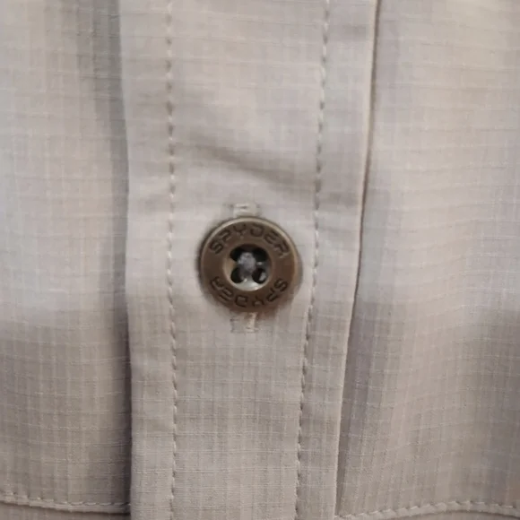 Spyder Men’s Short Sleeve Button-Up Shirt – Size Small - Picture 3 of 13